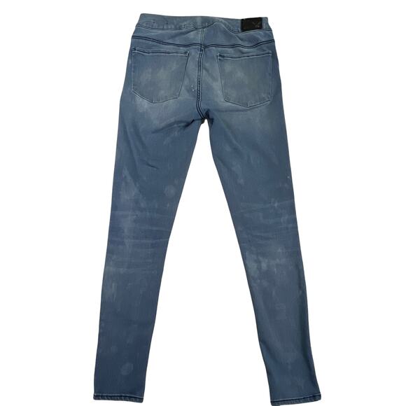 AEO American Eagle Outfitters Extreme Leggings AEO Sateen Jegging Skinny Jeans - Picture 3 of 15